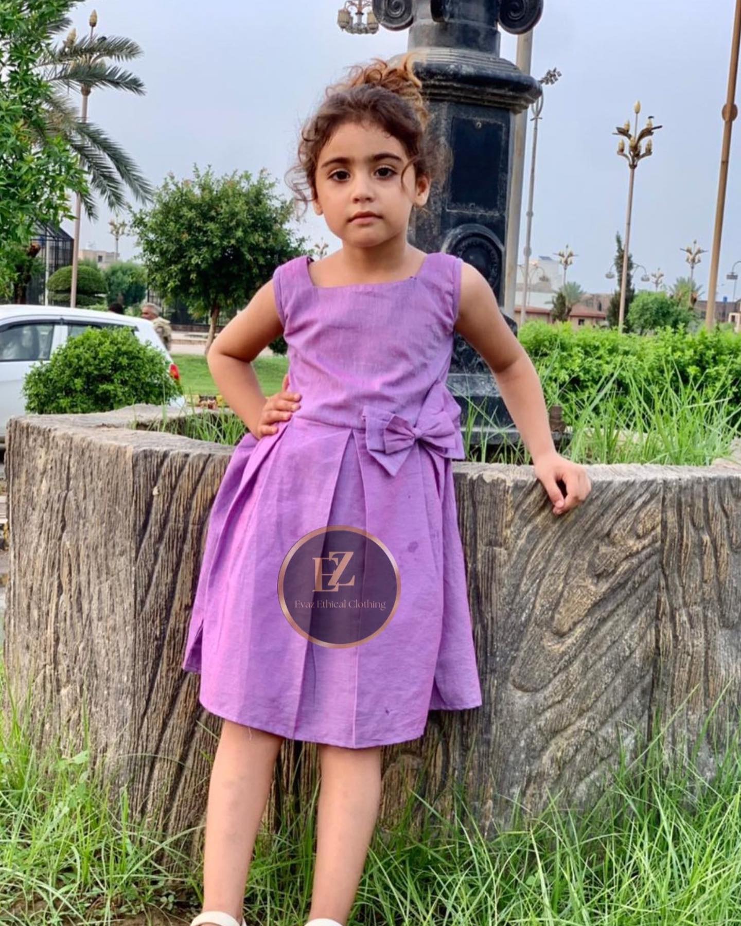 Purple Salwar Kameez Set