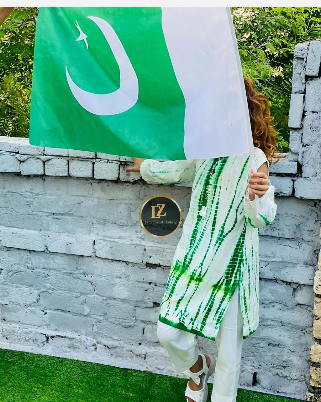 Tie Dye Pride Salwar Kameez